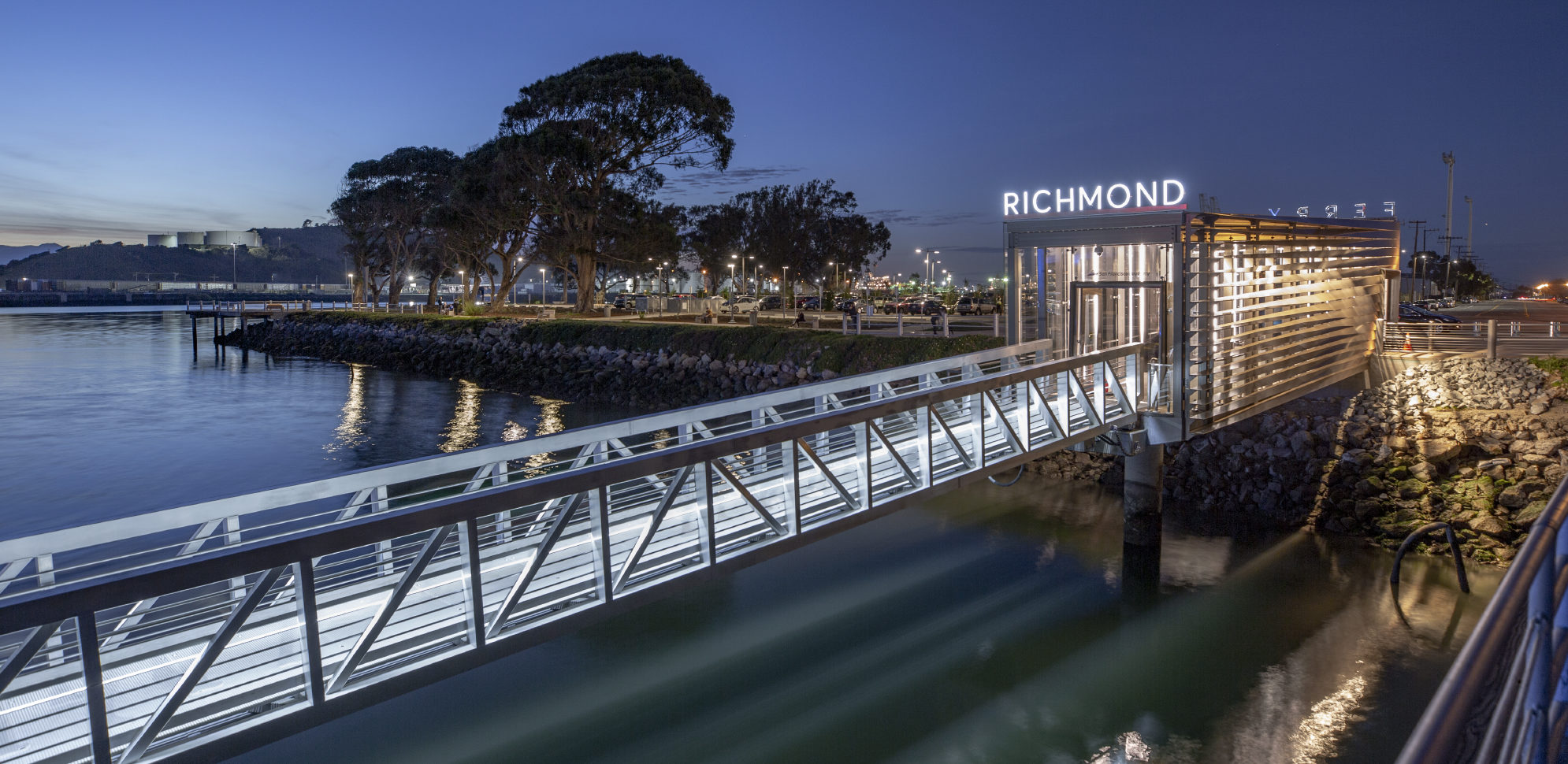 richmond ferry signage design