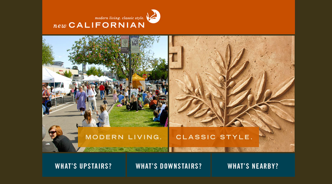 The New Californian website and branding by Radiant