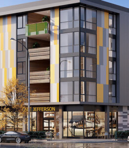 El Cerrito Apartment Development rendering